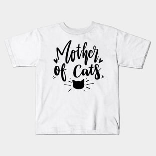 Mother of cats Kids T-Shirt